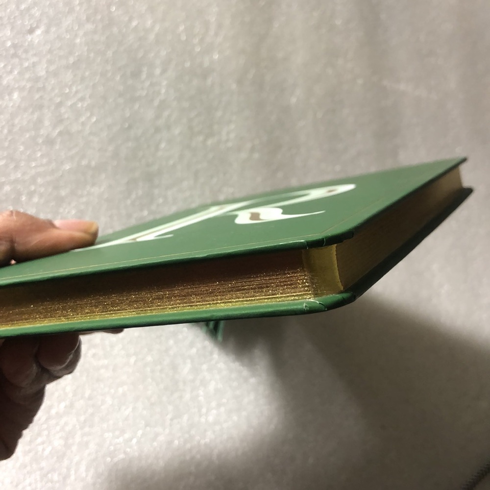 Alphabet “R” note book with golden details - Picture 6 of 17